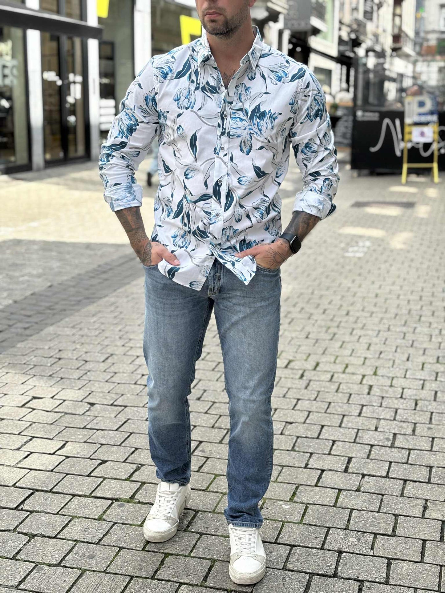 CHEMISE SANTORIN