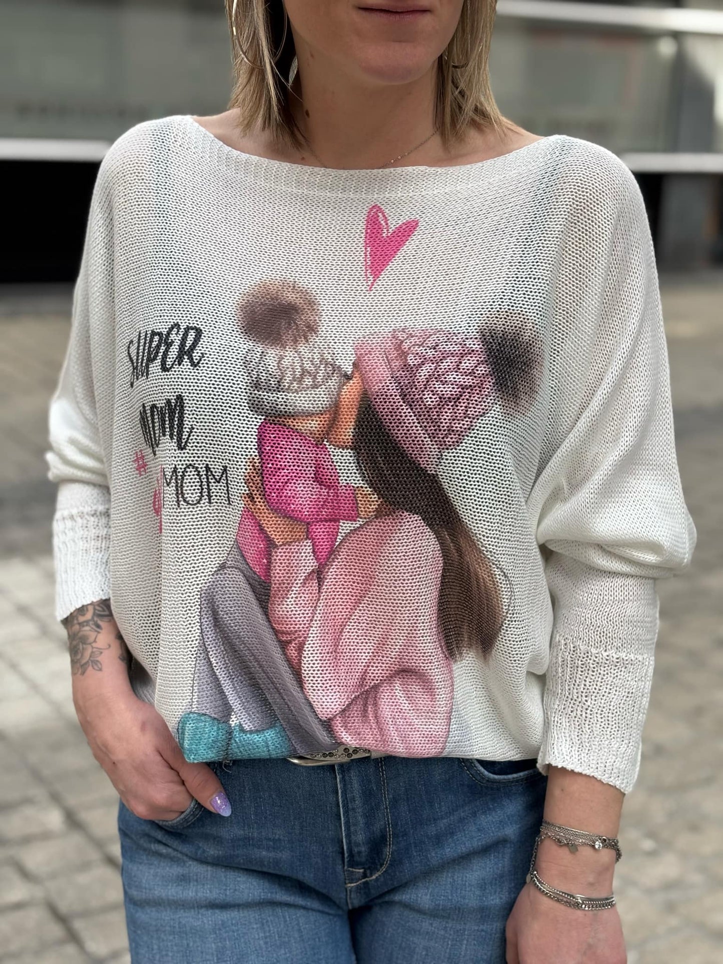 BLOUSE SUPER MOM