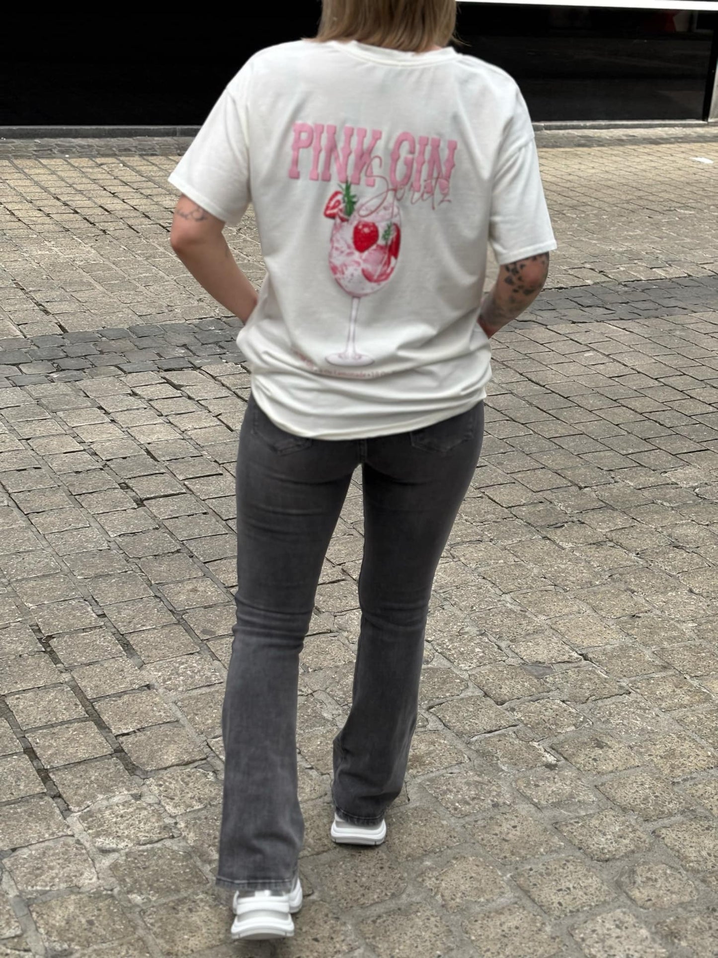 T-SHIRT PINK GIN