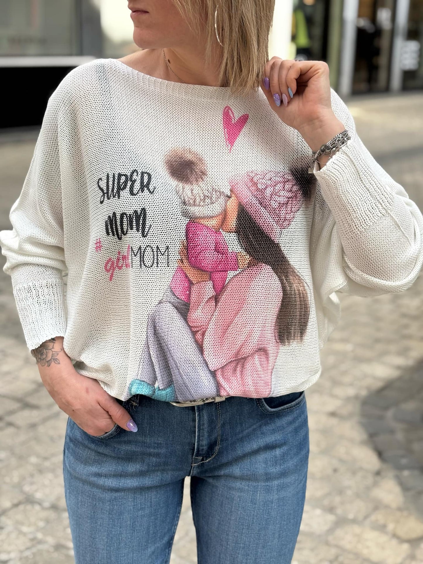 BLOUSE SUPER MOM