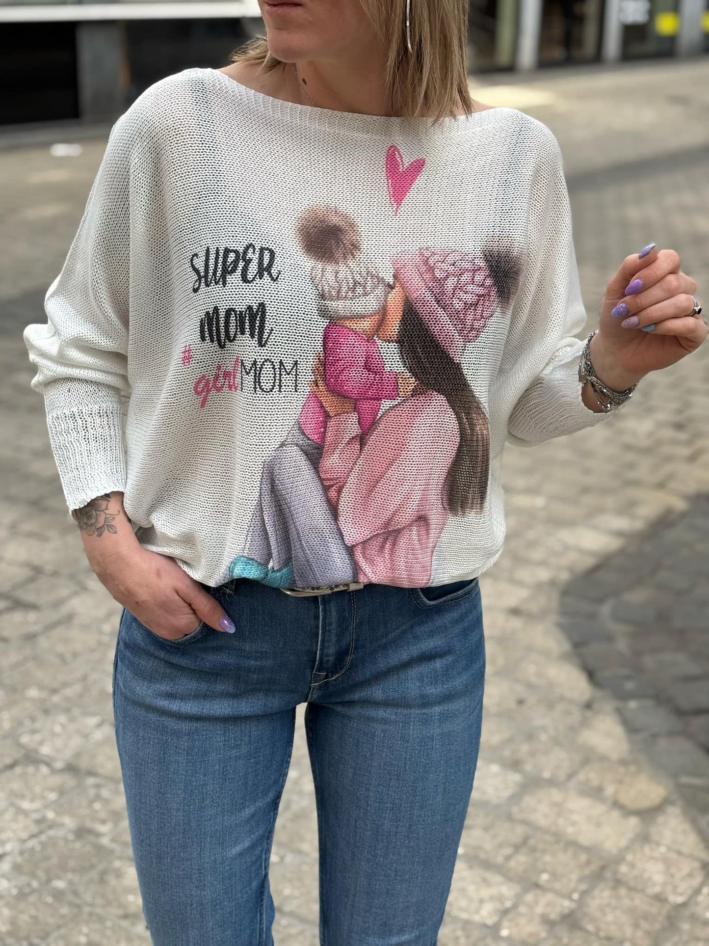 BLOUSE SUPER MOM