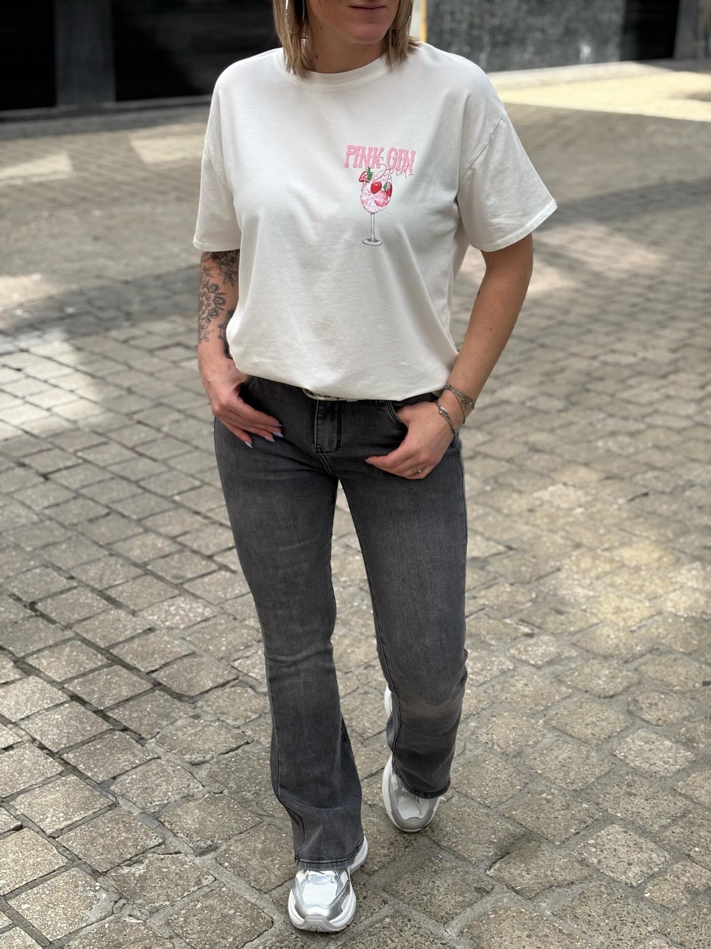T-SHIRT PINK GIN