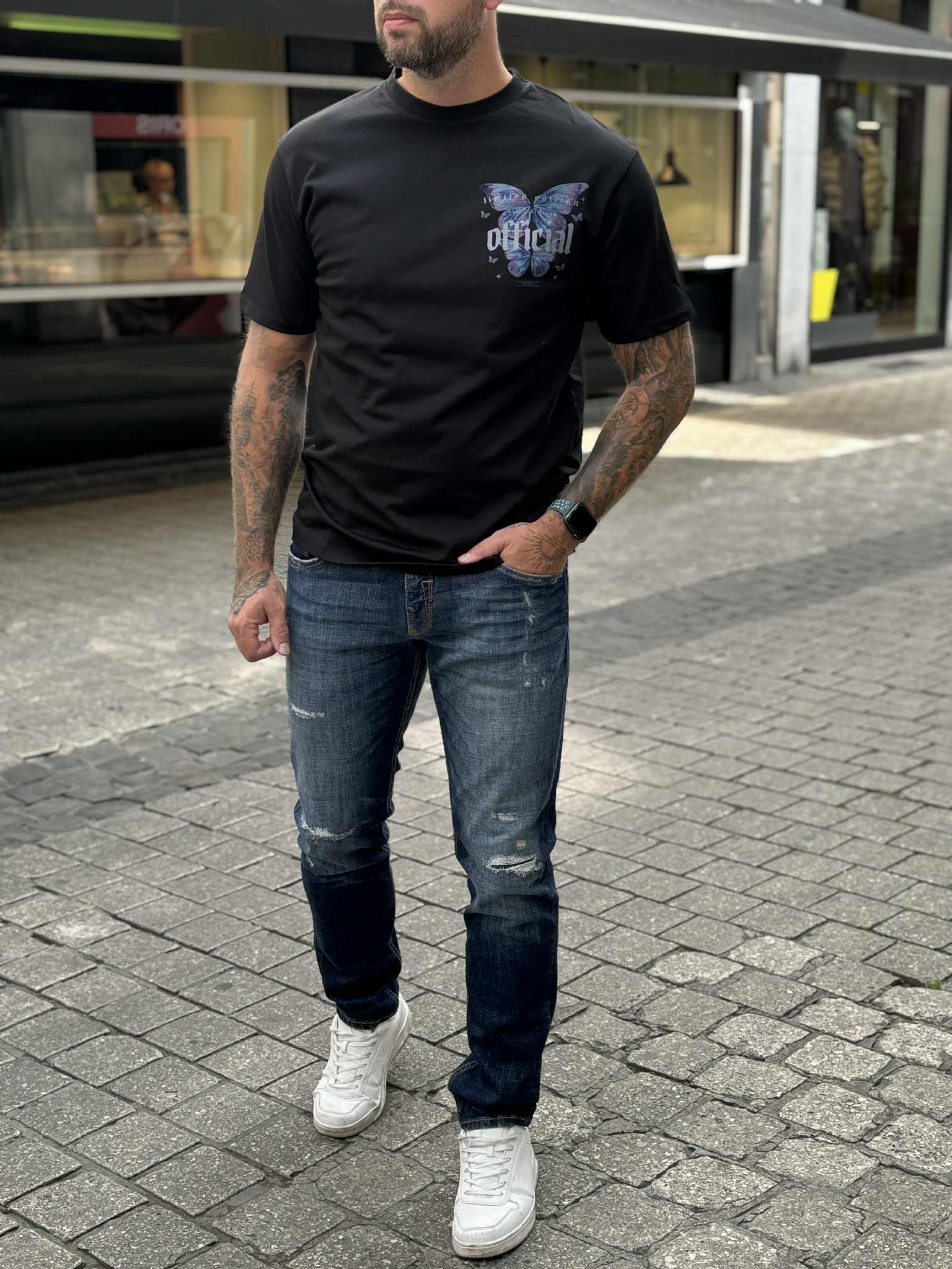 T-SHIRT BUTTERFLY