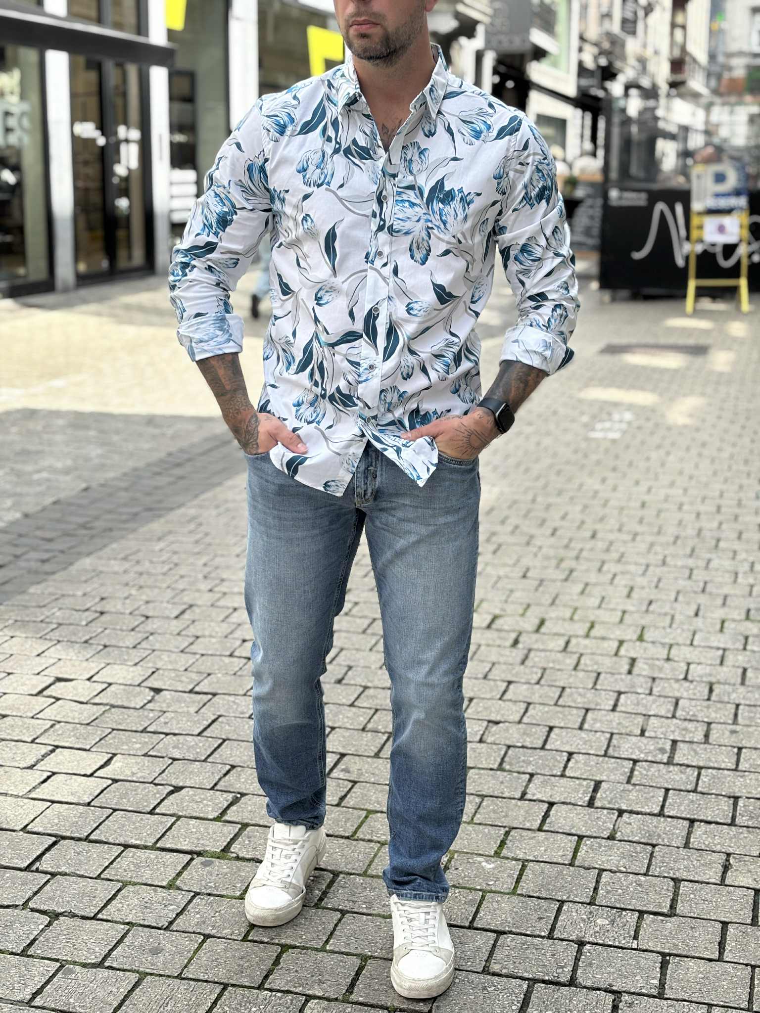 CHEMISE SANTORIN