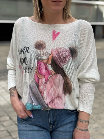 BLOUSE SUPER MOM