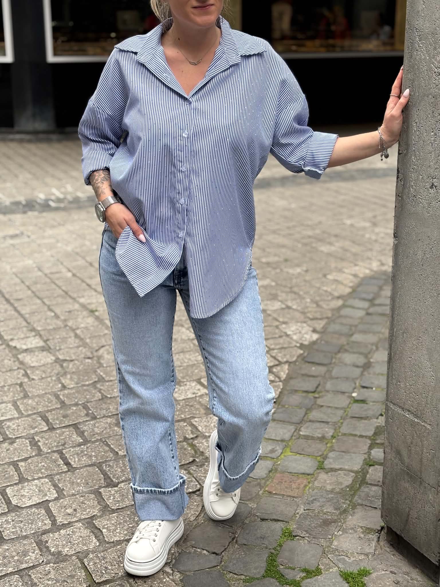 CHEMISIER STRASS