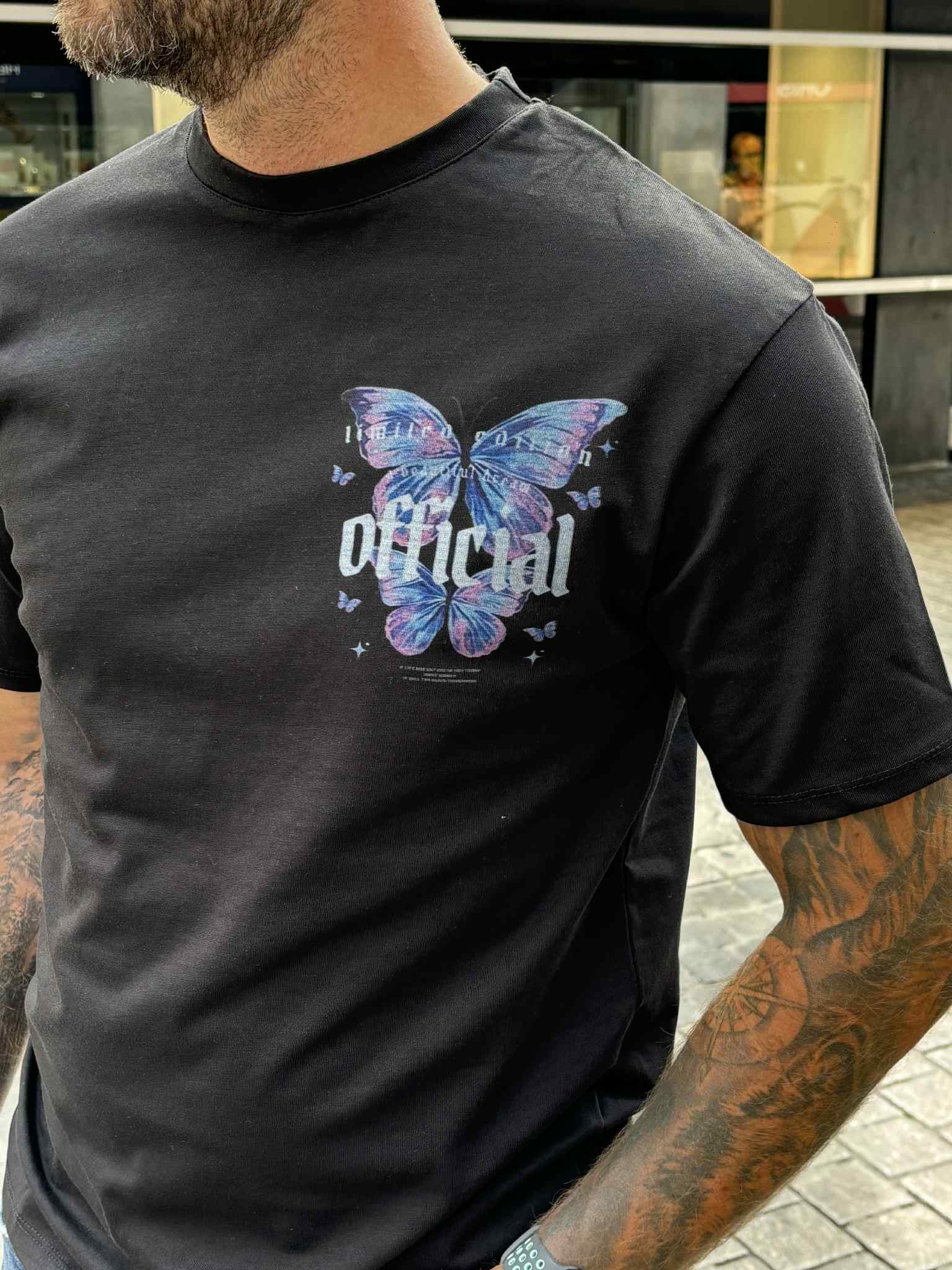 T-SHIRT BUTTERFLY