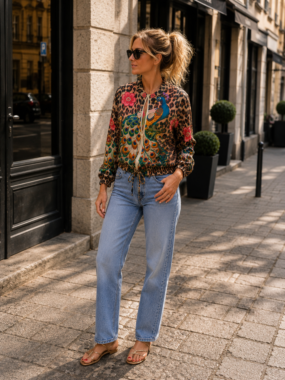 BOMBER ROSA