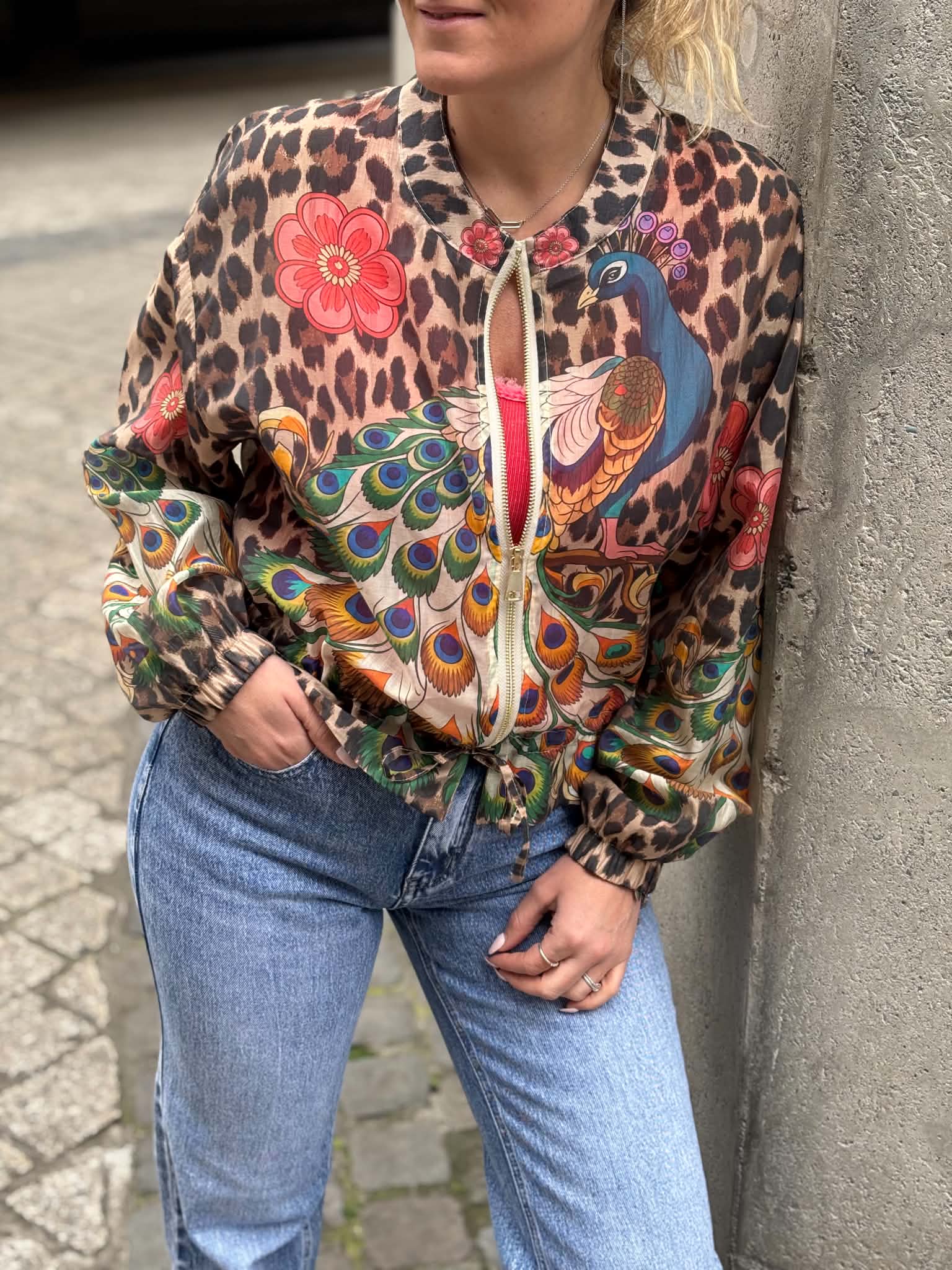 BOMBER ROSA