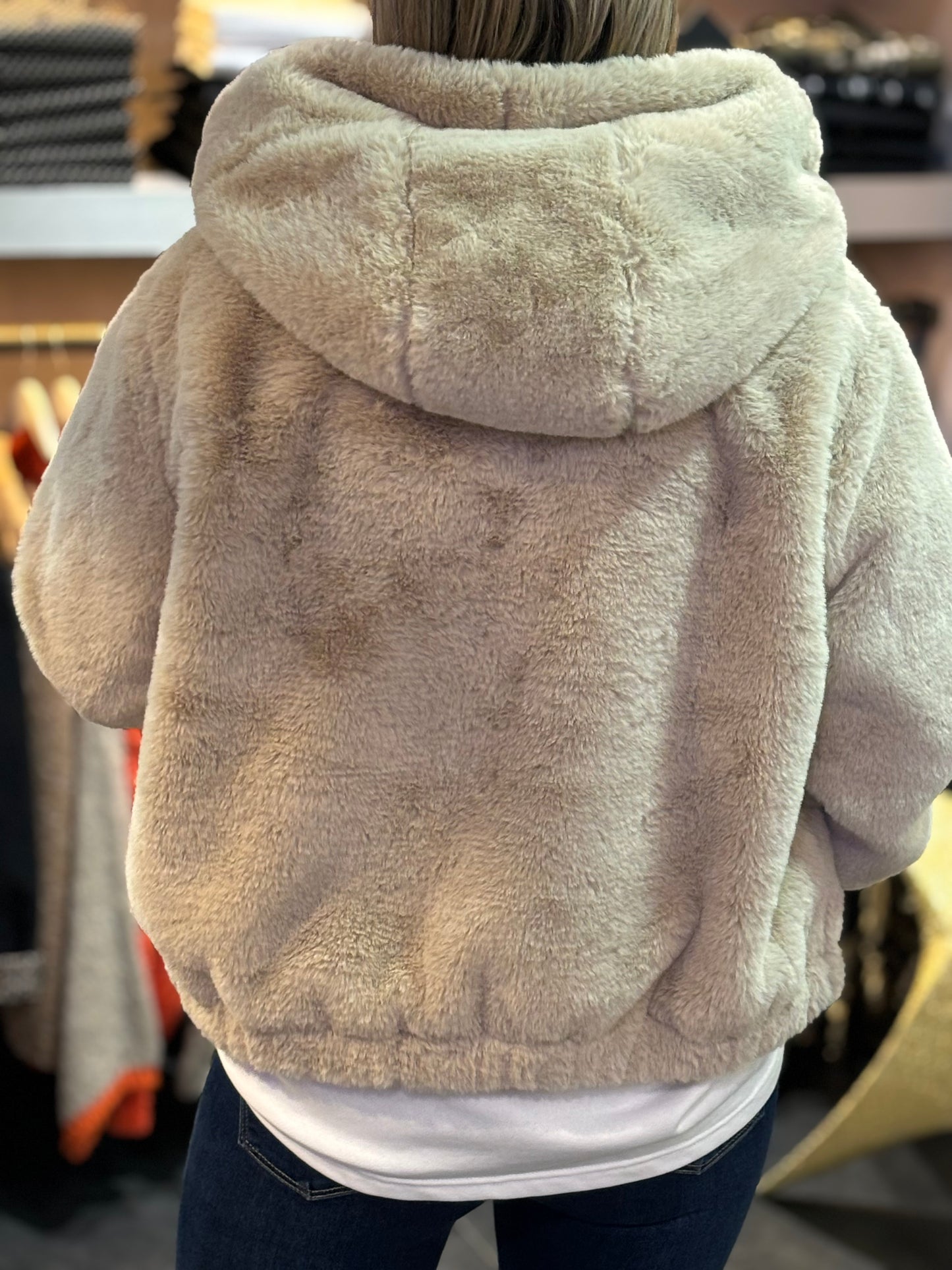 VESTE TEDDY