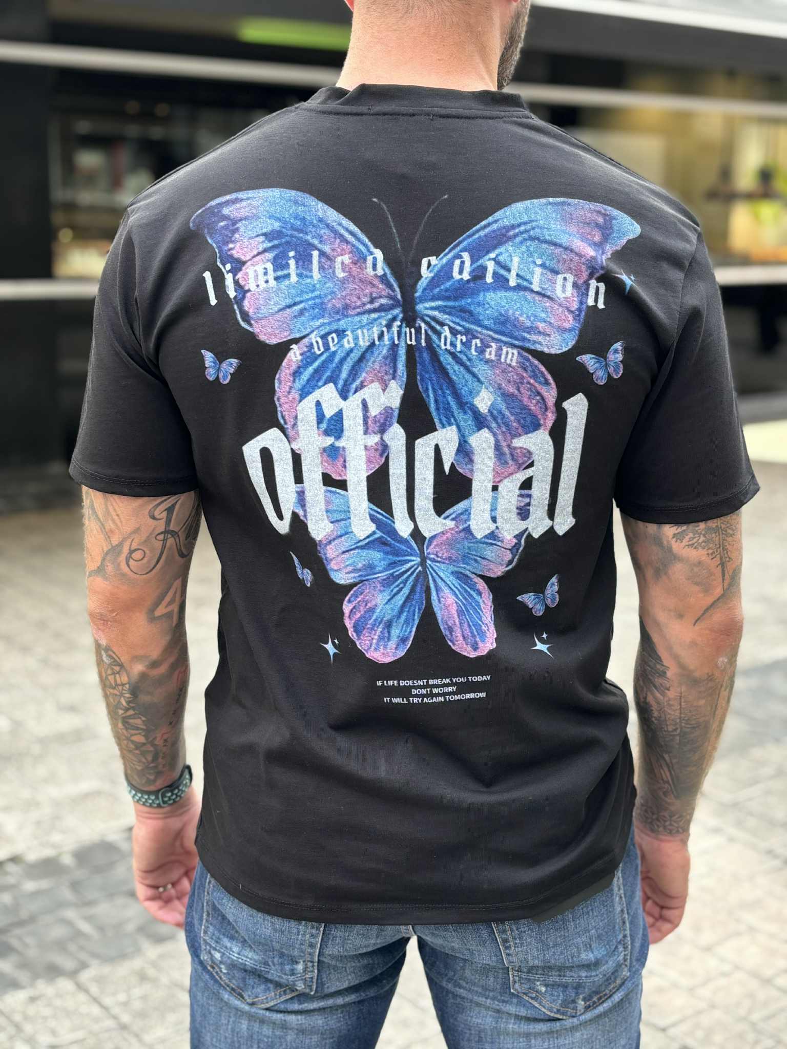 T-SHIRT BUTTERFLY