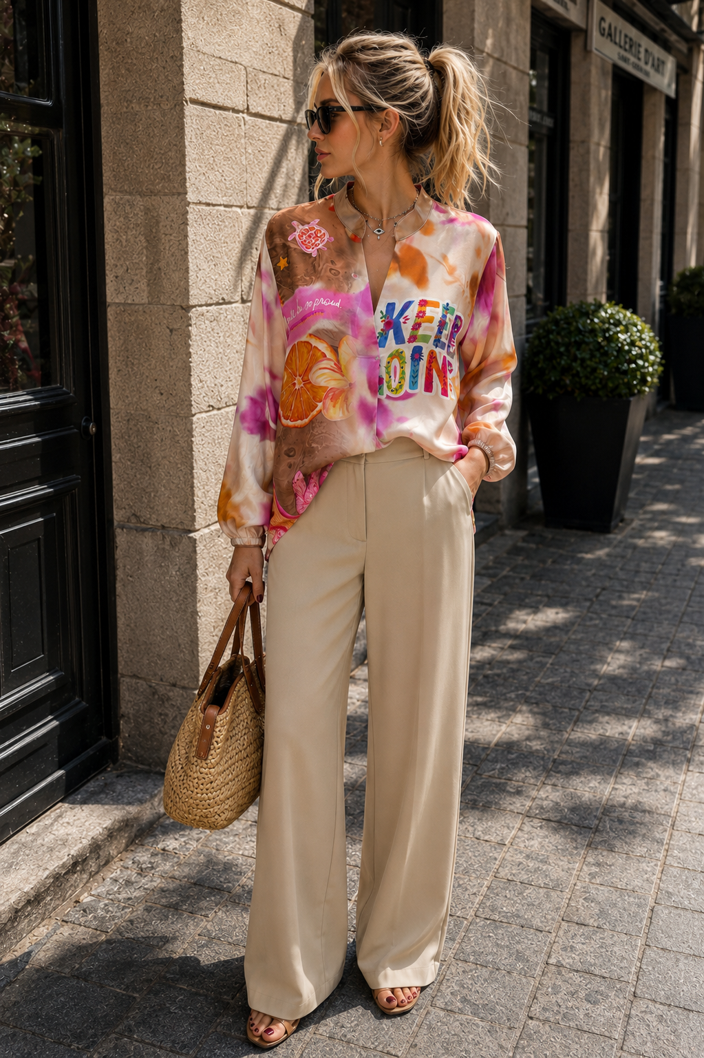 BLOUSE CAPRI